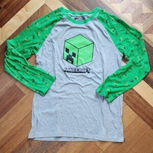 Minecraft Long Sleeve Jersey Size XL